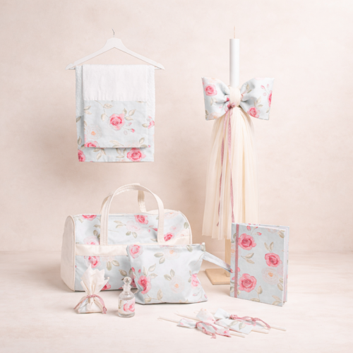 Σετ Βάπτισης Blue Roses 331232